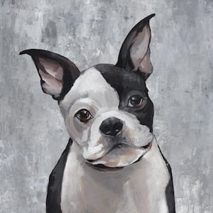 "Curious Ulysses" by Unframed Canvas Animal Art Print 48 in. x 48 in.