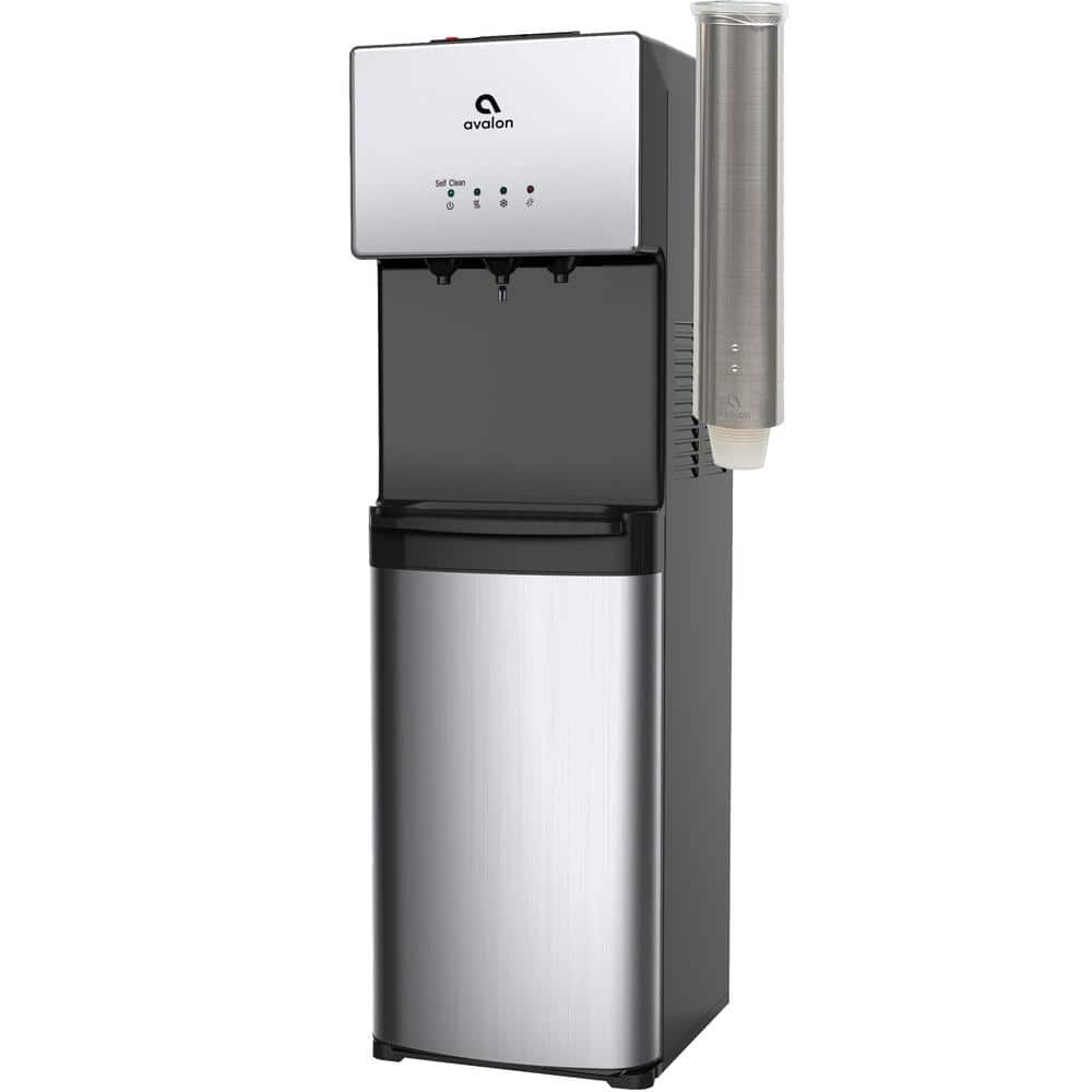 Avalon Stainless Steel Adjustable Cup Dispenser, 4-10oz, Grey