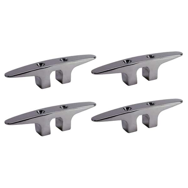 Extreme Max Soft Point Stainless Steel Dock Cleat - Value 4-Pack