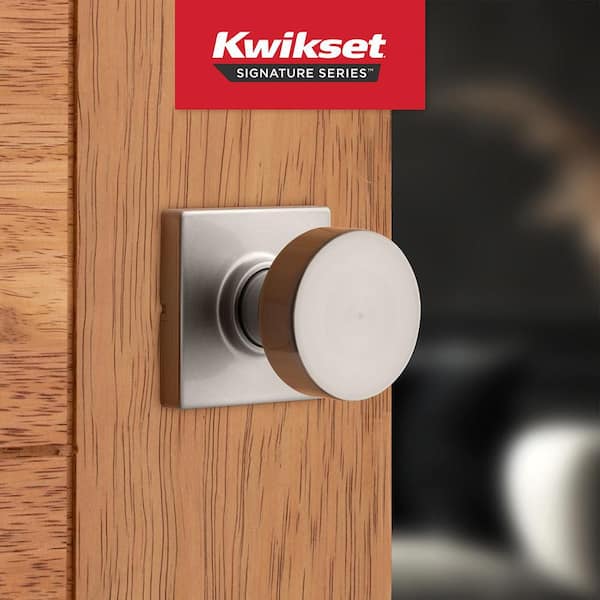 Pismo Square Satin Nickel Hall/Closet Door Knob
