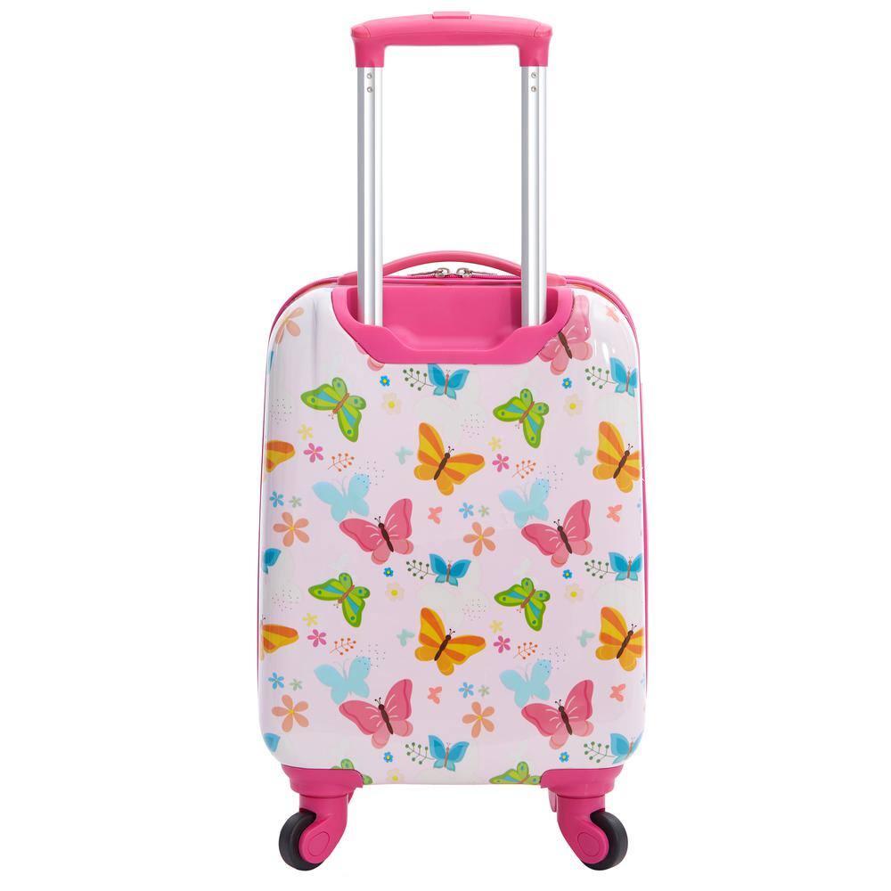 Kids' Ice Cream Print 5-Piece Hard Shell Spinner Luggage Set