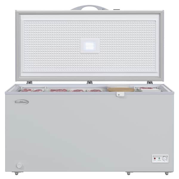 ふーこ Koolmore 16 cu. ft. Manual Defrost Commercial Chest Freezer in