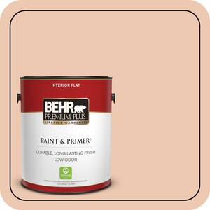 1 gal. #MQ3-39 Sweet Pastel Flat Low Odor Interior Paint & Primer