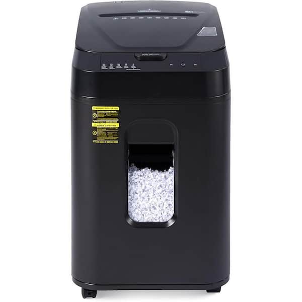 Yichuhaoxi 150 Sheet Autofeed Micro Cut Paper Credit Card Shredder for Security, Black