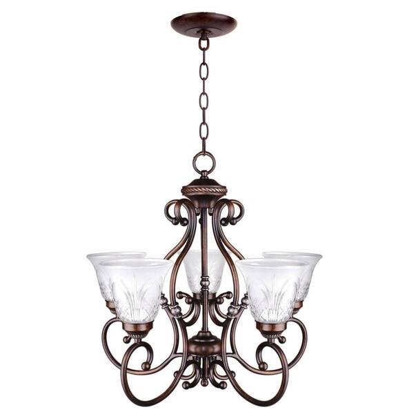 Hampton bay bercello estates shop flush mount fixture