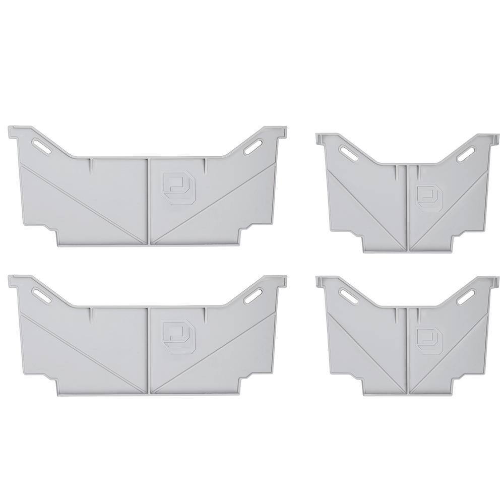 Wide/Narrow Drawer Divider Combo Set for  Pick Up Truck Storage System (4-P