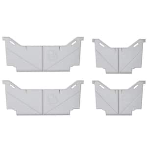 Wide/Narrow Drawer Divider Combo Set for DECKED Pick Up Truck Storage System (4-Pack)