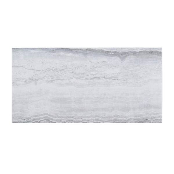 Jeffrey Court Sienna Grey 12 in. x 24 in. Matte Ceramic Wall Tile (12 sq. ft. / case)