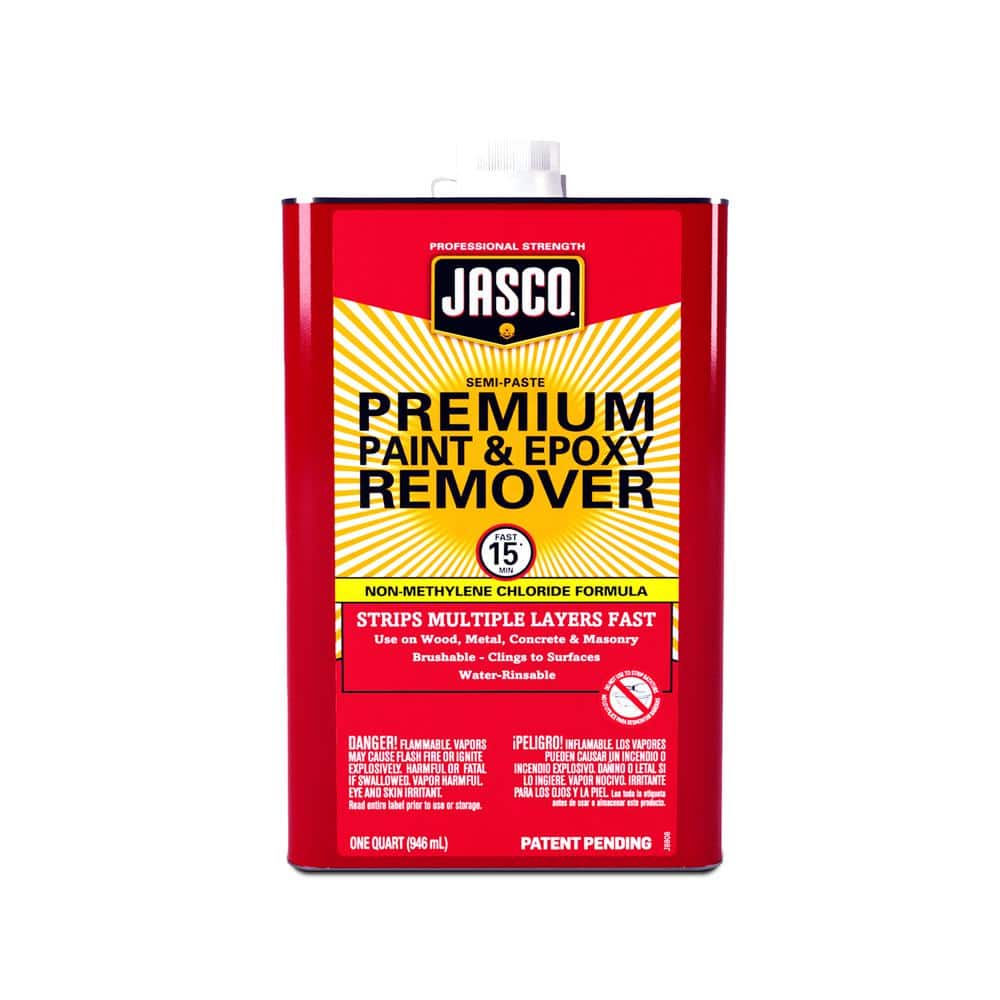 Jasco 1 qt. Premium Paint and Epoxy Remover QJPR501 The Home Depot