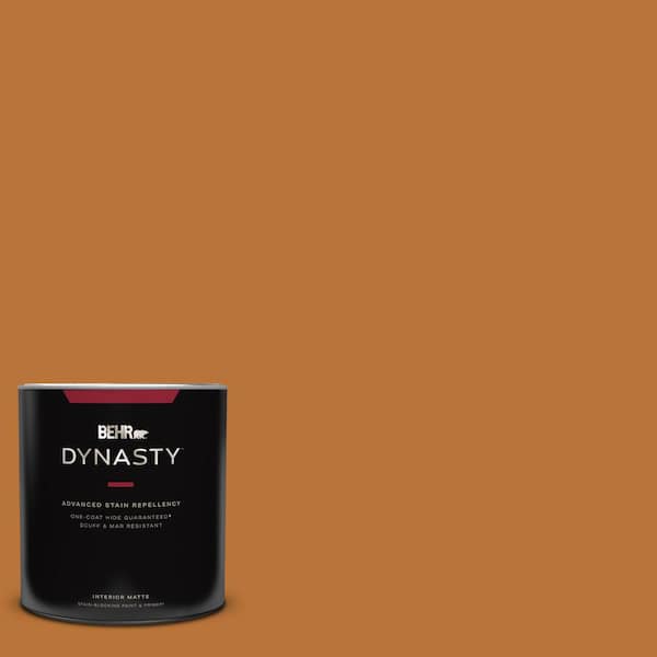 BEHR DYNASTY 1 qt. #S-H-280 Acorn Spice Matte Interior Stain-Blocking Paint & Primer