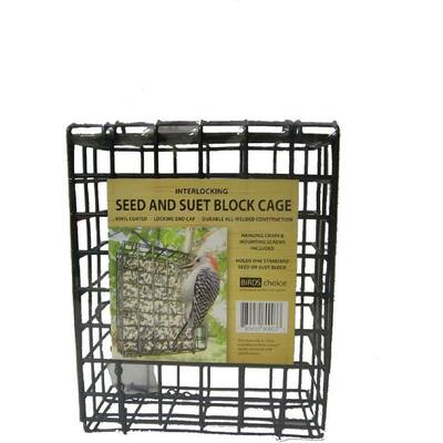 Seed and Suet Block Cage