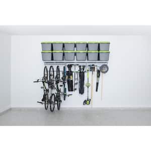 32 in. L Shelf and Track Storage System Extension Kit