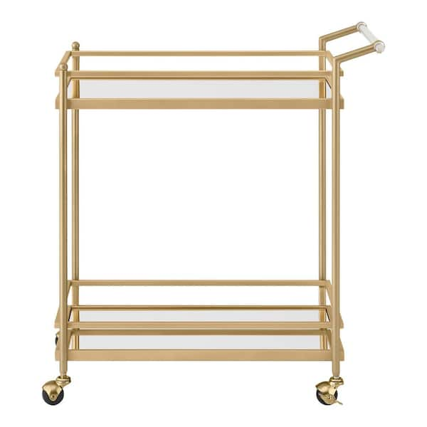 2024 Gold Metal Bar Cart