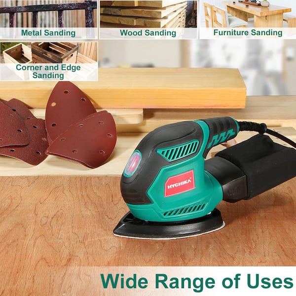 Mouse® Electric Detail Sander and 6 Sanding Sheets (55W)