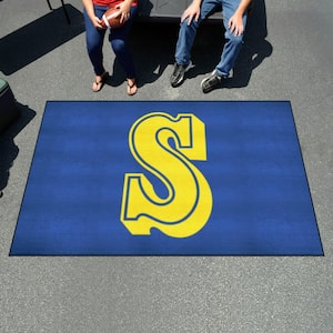 FANMATS MLB Seattle Mariners Photorealistic 27 in. Round Baseball Mat 6415  - The Home Depot