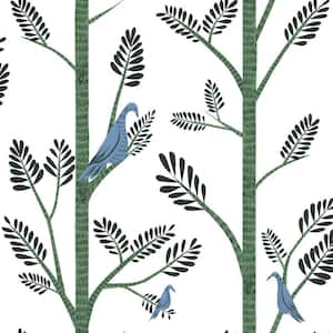 34.17 sq. ft. Aviary Branch Peel and Stick Wallpaper
