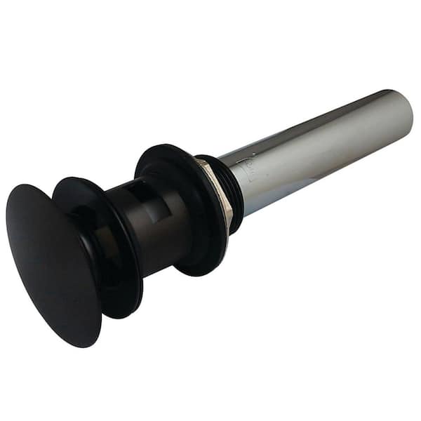 Kingston Brass Trimscape 22 Gauge Push Pop Up Bathroom Sink Drain Oil Rubbed Bronze With