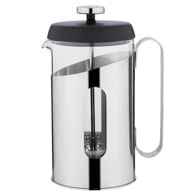 Essentials 3.4 Cup .85 Qt. Stainless Steel Coffee and Tea French Press
