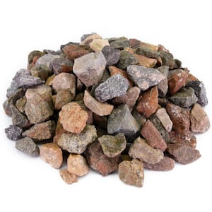 0.25 Cu. Ft. 3/8 in. Apache Brown Crushed Landscape Rock for Gardening, Landscaping, Driveways and Walkways