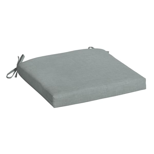 ARDEN 19 in x 18 in Stone Grey Leala Rectangle Outdoor Seat Pad