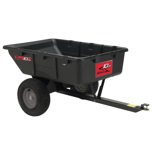 Brinly-Hardy 650 lb. 10 cu. ft. Tow-Behind Poly ATV Utility Cart