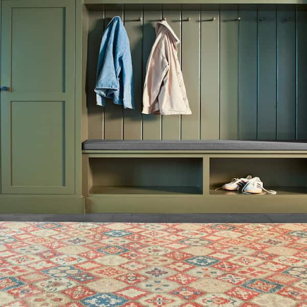 Pali Machine Washable Multi 2.6 ft. x 8 ft. Indoor Area Rug