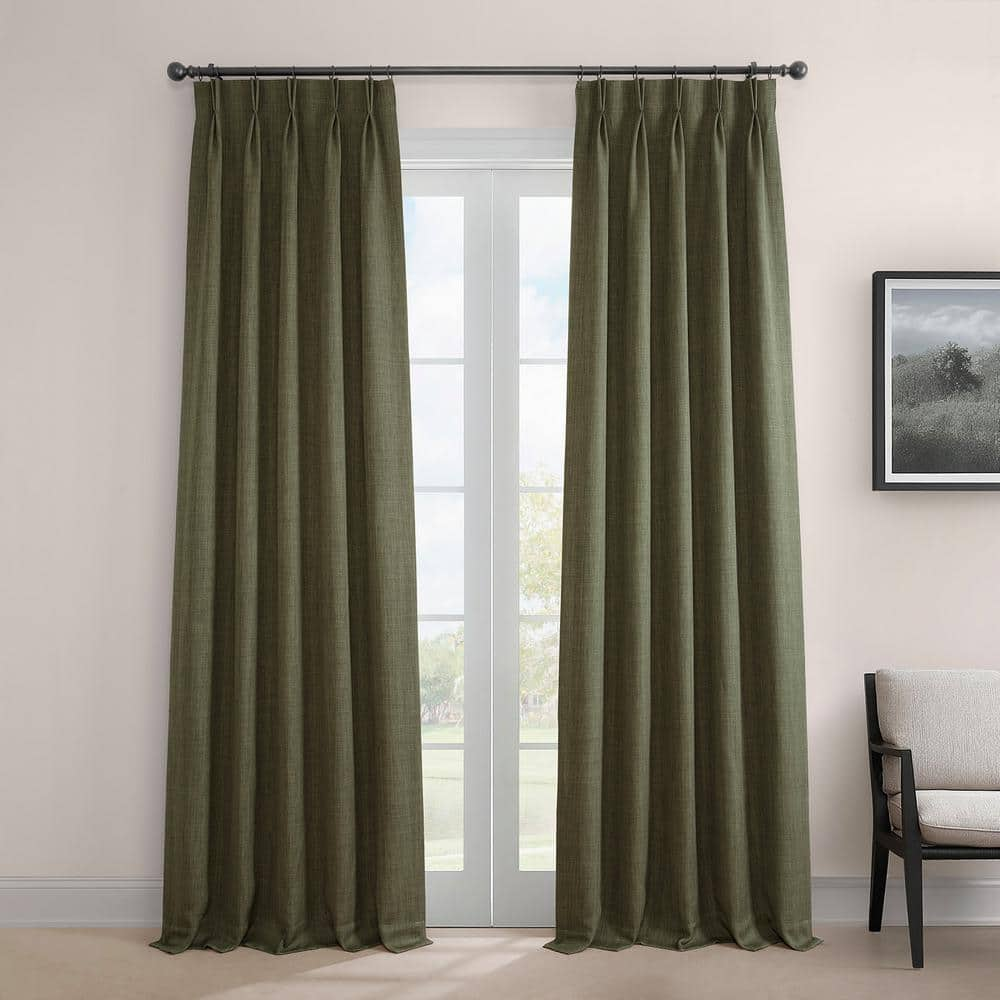 Set of 22100% Organic Pinch Pleated Curtains With Wavy Textured Cotton Fabric | Multiple Colors and Panel Sizes Avt outlet cable | Eco Friendly