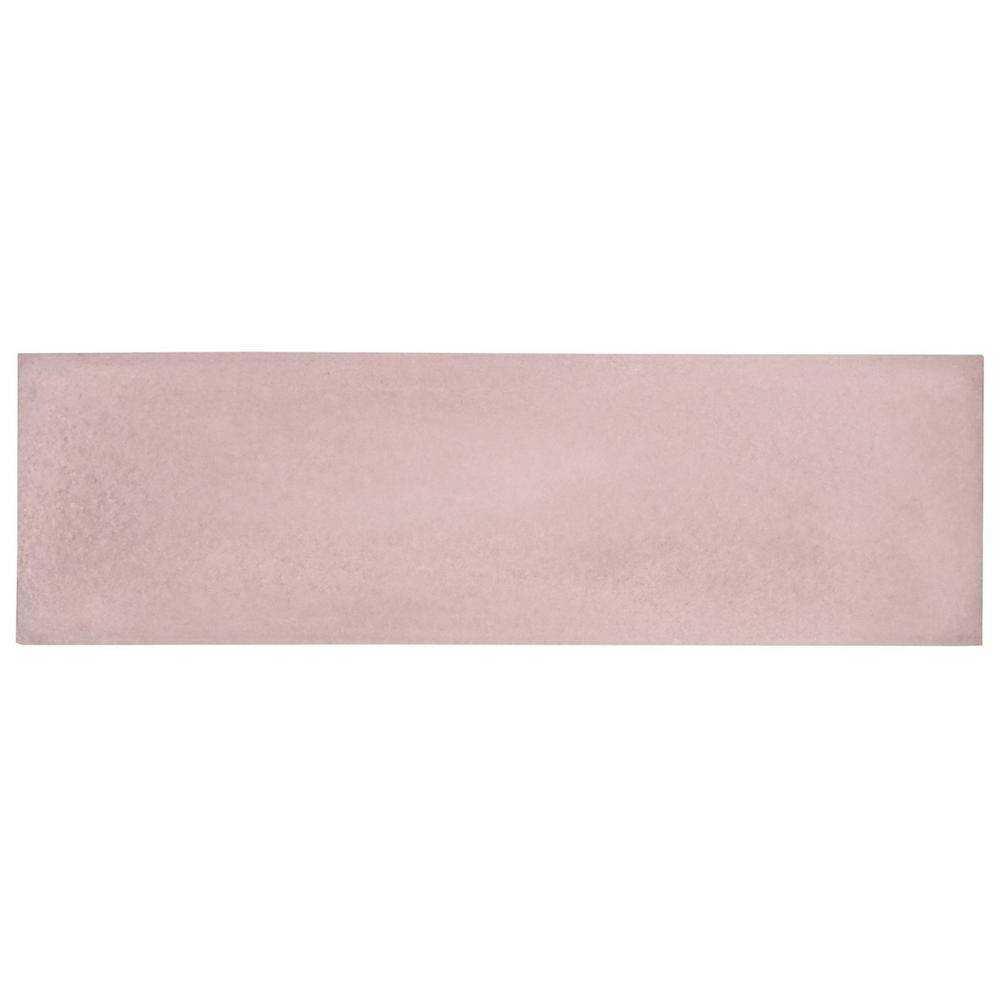 Vibe Coral 2.36 in. x 0.39 in. Matte Cement Subway Wall Tile Sample price history on PriceWatchPro