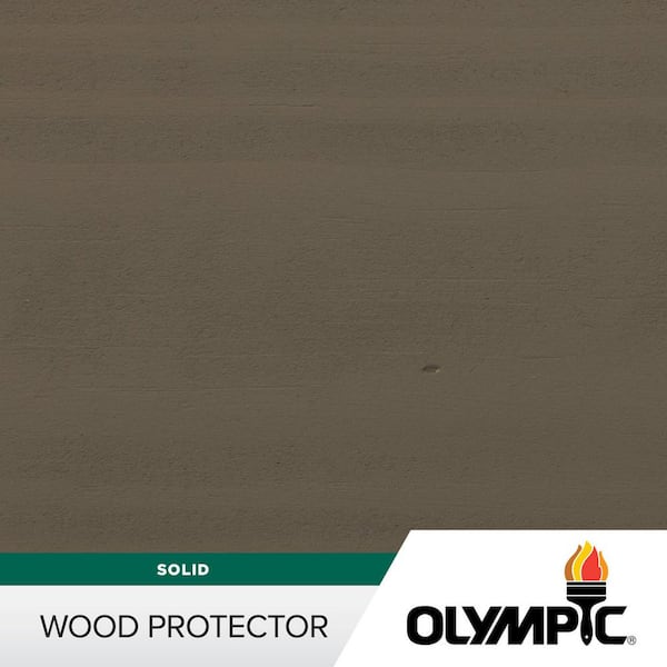 Wood Protector 1 gal. SC-1003 Antique Silver Exterior Solid Stain Plus Sealer in One