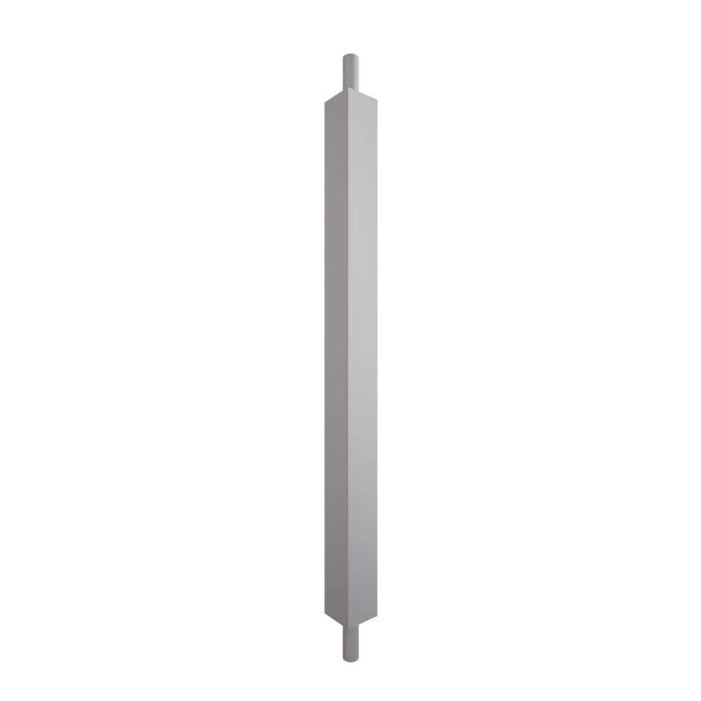 Endurathane White Resin Square Baluster, 24" Height