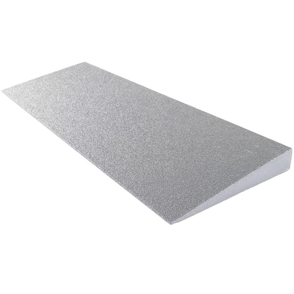 2" High Lightweight Foam Threshold Ramp for Wheelchairs, Mobility Scooters, and Power Chairs-800 lb. Weight Capacity