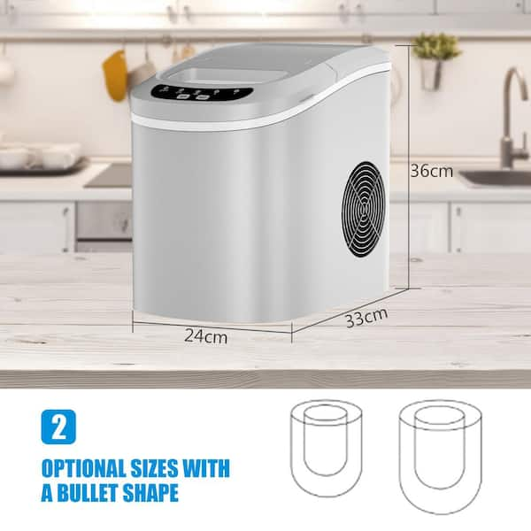 220V Ice maker Electric bullet-cylindrical Ice machine 9 mins Fast