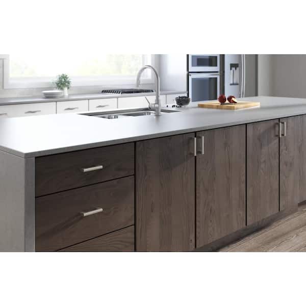 10-Pack Stratford 3-3/4 in. (96 mm) Modern Cabinet Drawer Bar Pulls in Stainless Steel