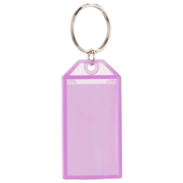 30 Pcs Key Tag Bag Tags for Luggage Metal Keychain Metal Tags Key Tags with  Labels Instrument Tag Labe Key Labels with Ring Key Identification Tags