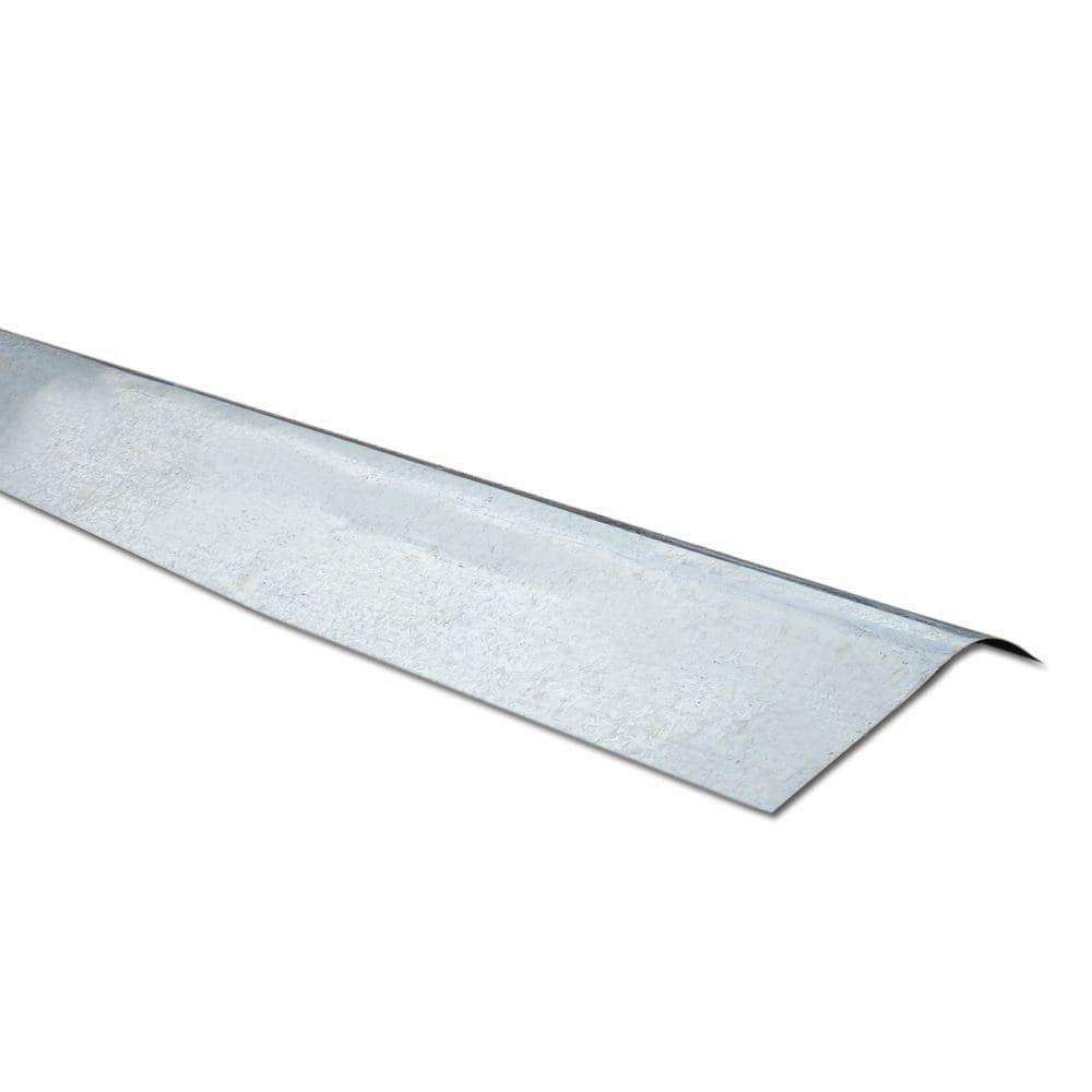 Galvanized Ridge Rafter 8 ft. Galvanized Ridge Cap 20-175-020 - The Home Depot