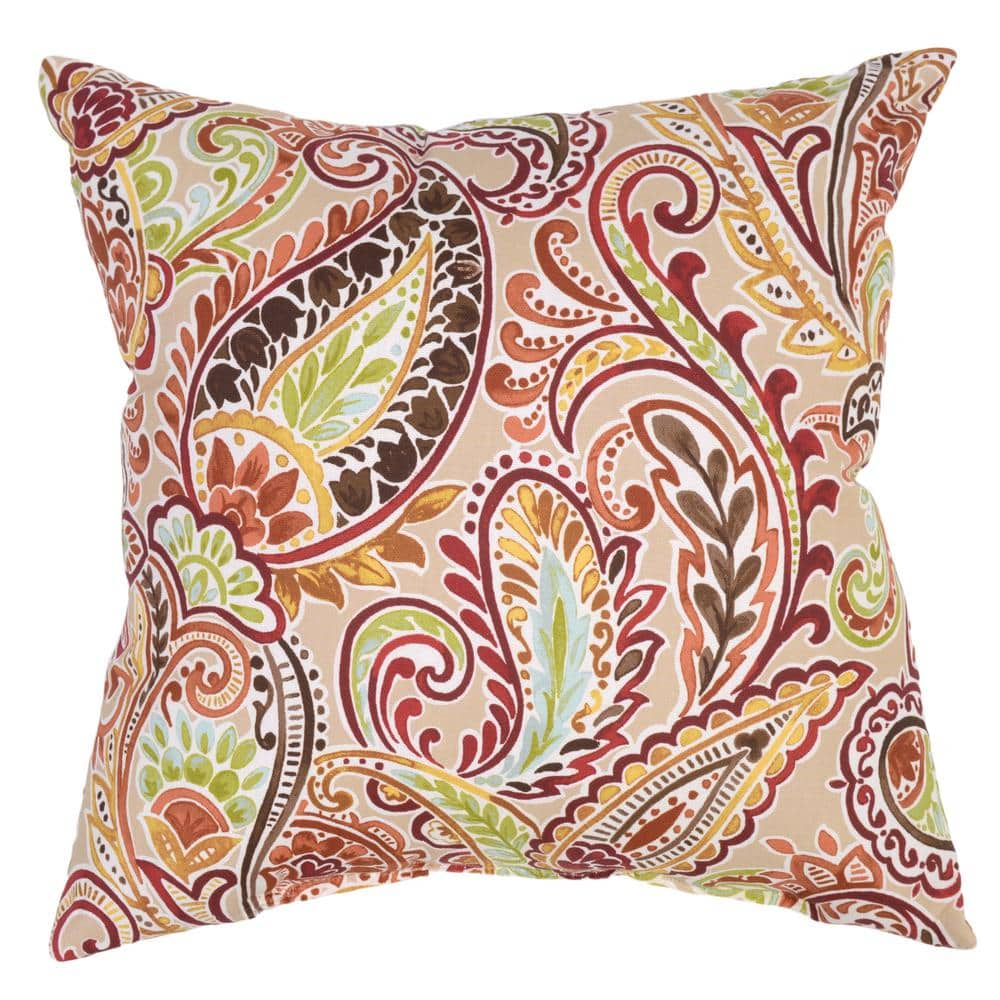 chili paisley outdoor cushions