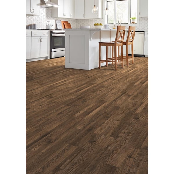 Glover Grove Reclaimed Oak 8 mm T x 8 in. W Water Resistant Laminate Wood Flooring(21.26 sq. ft./Case)