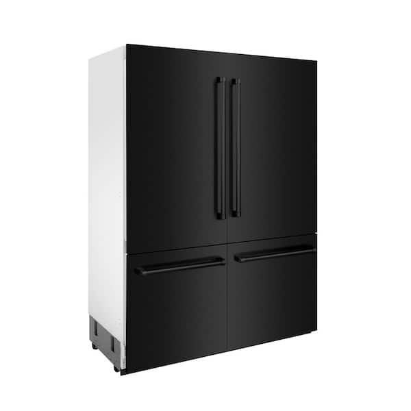 ZLINE Kitchen and Bath 60 in. 4-Door French Door Refrigerator with