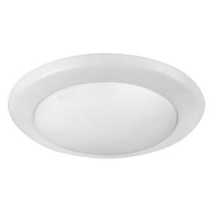 15-Watt 6 in. 2700K Warm White Integrated LED Recessed Downlight Trim Dimmable Wet Location
