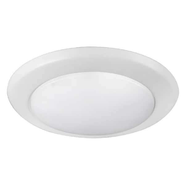 HALCO LIGHTING TECHNOLOGIES 15-Watt 6 in. 4000K Cool White Integrated LED Recessed Downlight Trim Dimmable Wet Location
