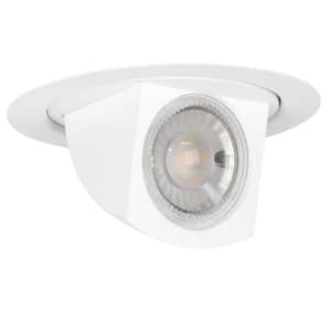4 in. 65-Watt Equivalent Bright White (3000K) CEC Integrated LED Retrofit Recessed Trim Adjustable Spot Light (6-Pack)