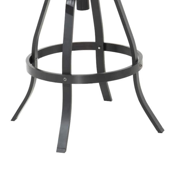 Best choice products outdoor cast aluminum on sale swivel bar stool