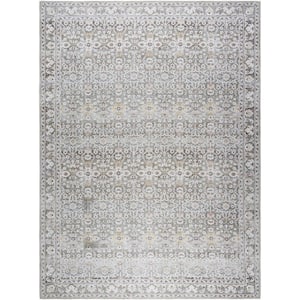 Our PNW Home Rainier Medium Gray Traditional 3 ft. x 5 ft. Indoor Area Rug