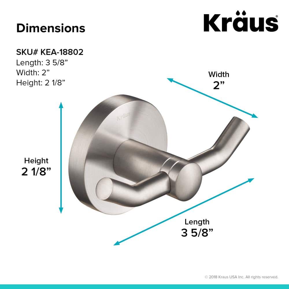 Elie Brushed Nickel 4-Piece Bathroom Hardware Set