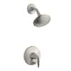 KOHLER Alteo 1-Handle Shower Faucet Trim Kit with Diverter Button in ...