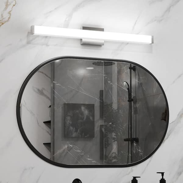 33 in. 1 Light Chrome LED Vanity Light Bar