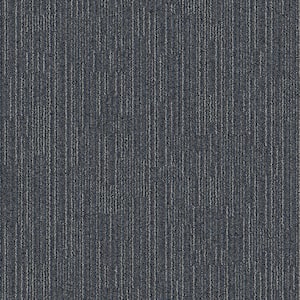 Merrick Brook Space Patterned 24 in. x 24 in. Carpet Tile (24 Tiles/Case)