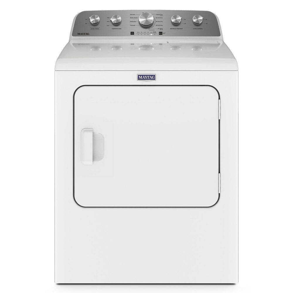 7.0 cu. ft. Vented Electric Dryer in White