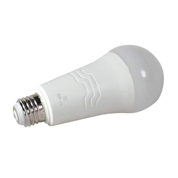 GT GT-Lite 50-250-Watt Equivalent A21 E26 LED Light Bulb 3500K in Bright White by a switch to adjust,a Bulb Included(6-Pack)