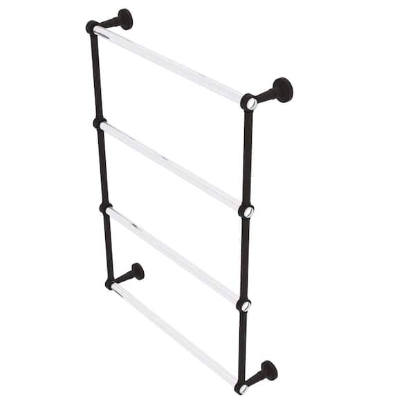 Allied Brass Pacific Beach 4-Tier 24 in. Ladder Towel Bar in Oil Rubbed Bronze